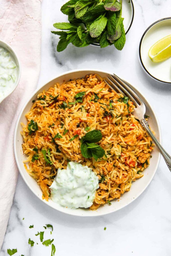 Keema Rice